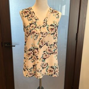 Crescent Floral Blouse